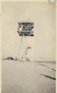 The Coast Guard station, 1931