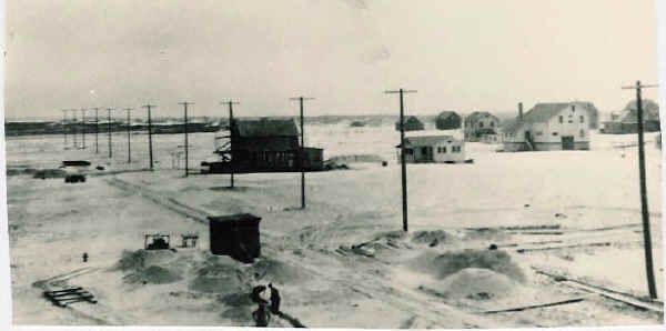 The town in the 1930s