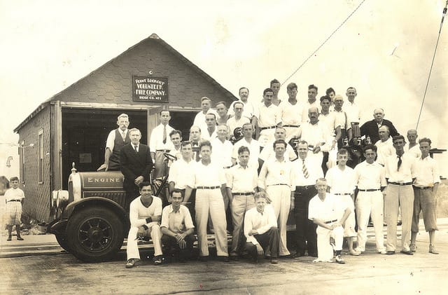 The early Point Lookout Fire Company